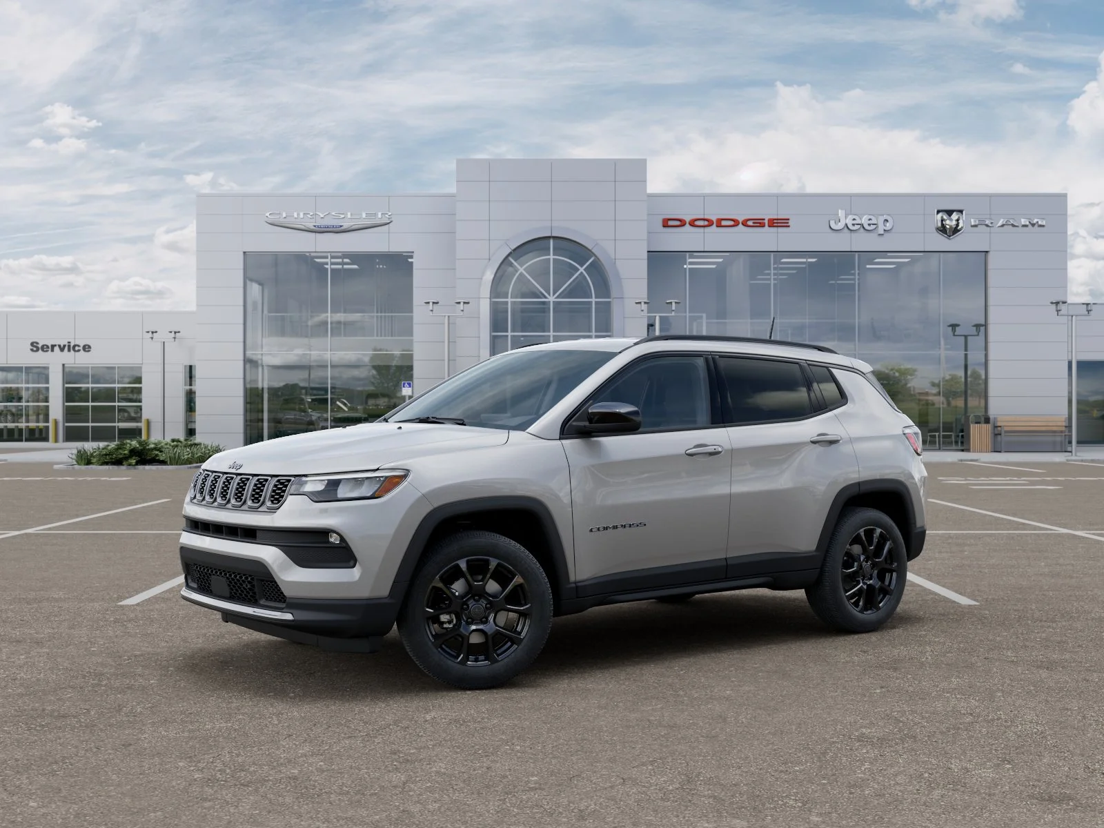 New 2026 Silver Zynith Metallic Clearcoat Jeep Latitude image 29