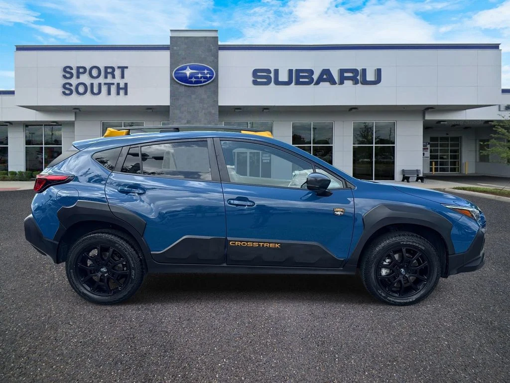 Used 2024 Blue Subaru Wilderness image 2
