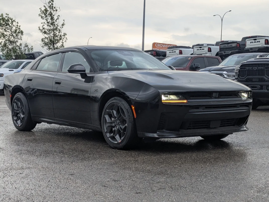 New 2026 Black Dodge R/T - - AWD - 3.0L Hurricane Twin Turbo - Blacktop Pkg - Driver Convenience Grp & More! image 2