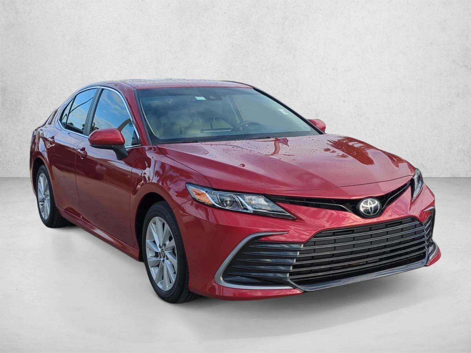 Used 2024 Supersonic Red Toyota LE image 4