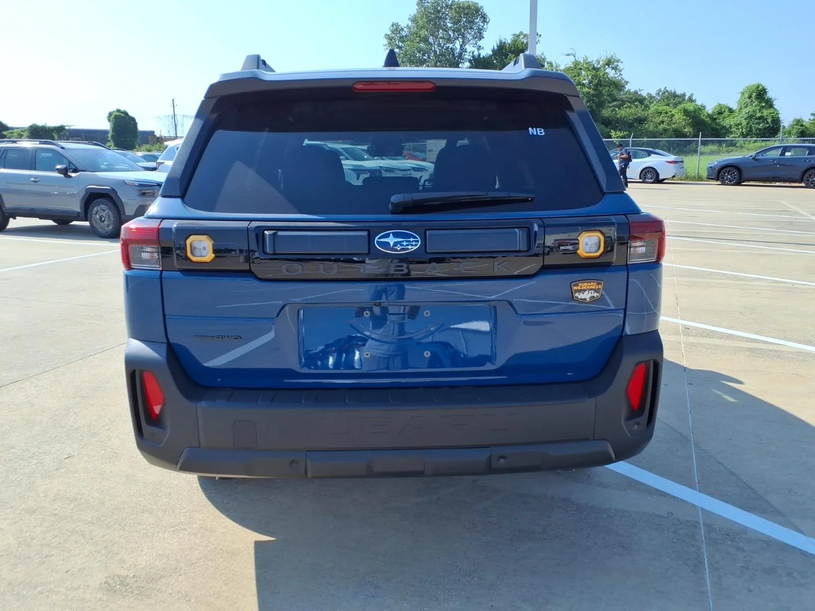 New 2026 Geyser Blue Pearl Subaru Wilderness image 3