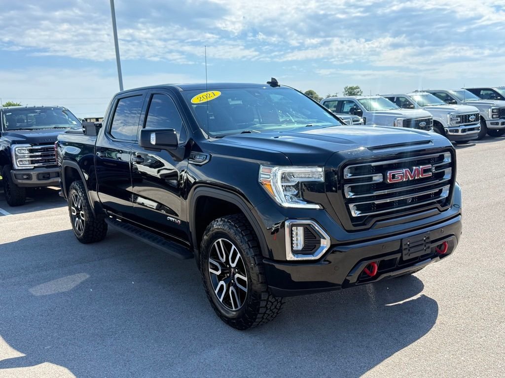 Used 2021 Onyx Black GMC AT4 image 2