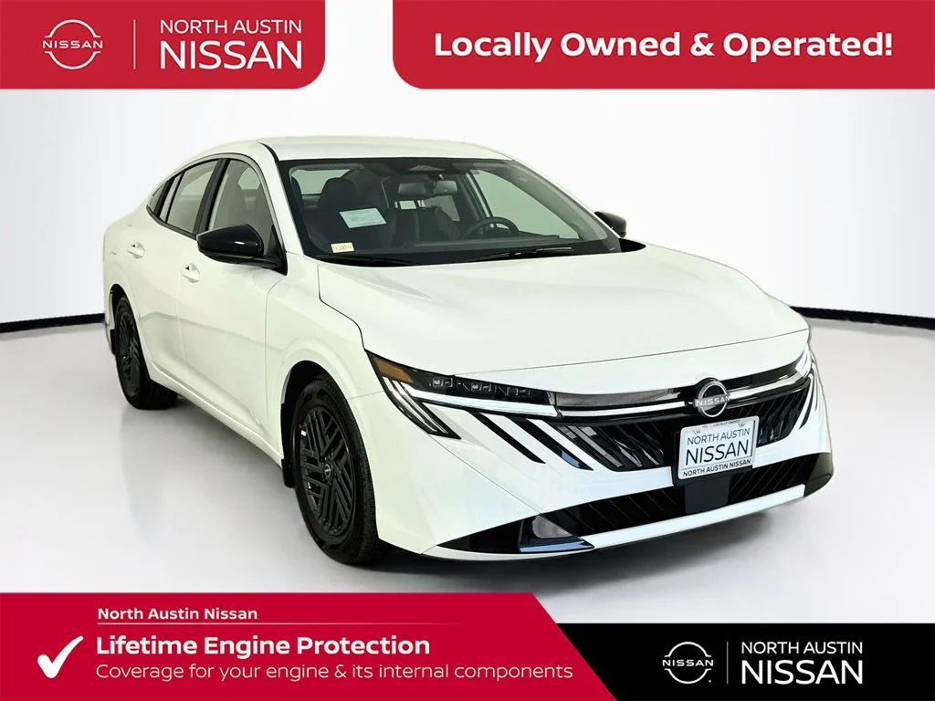 New 2026 White Nissan SV image 1