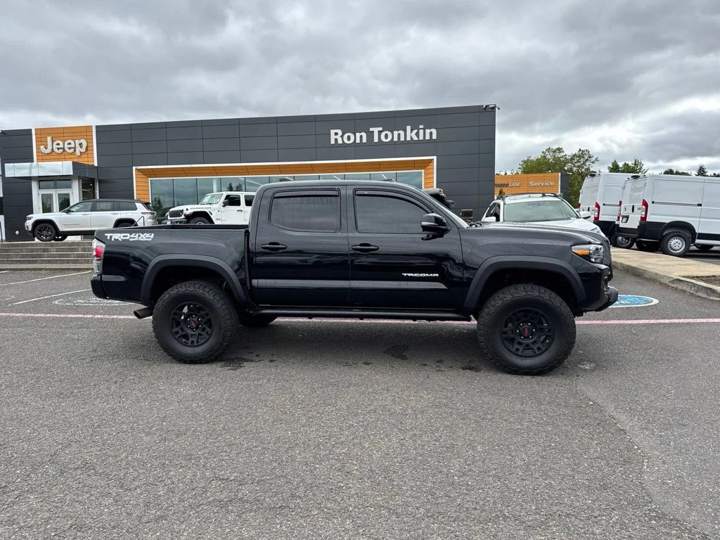 Used 2021 Midnight Black Metallic Toyota TRD Off-Road image 11