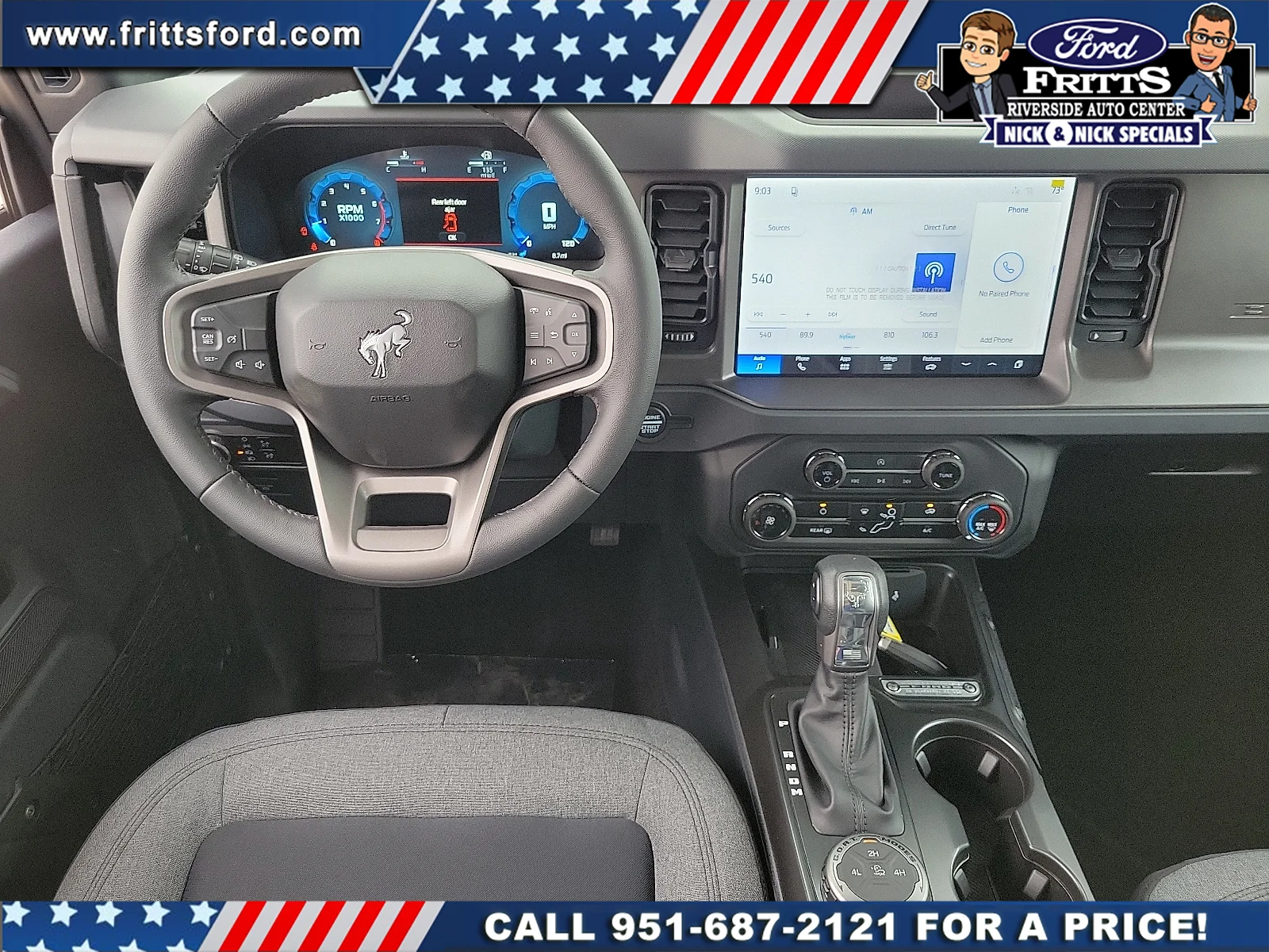 New 2026 Velocity Blue Metallic Ford Big Bend® image 4
