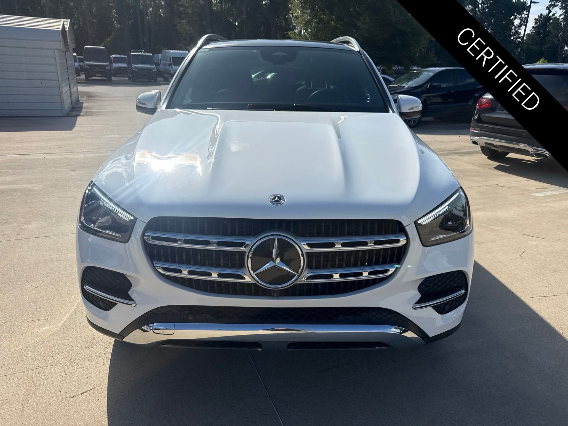 Certified Used 2026 Polar White Mercedes-Benz GLE 350 image 2
