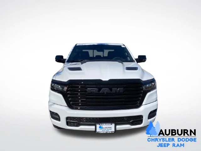 New 2027 Bright White Clear-Coat Exterior Paint RAM LARAMIE image 8