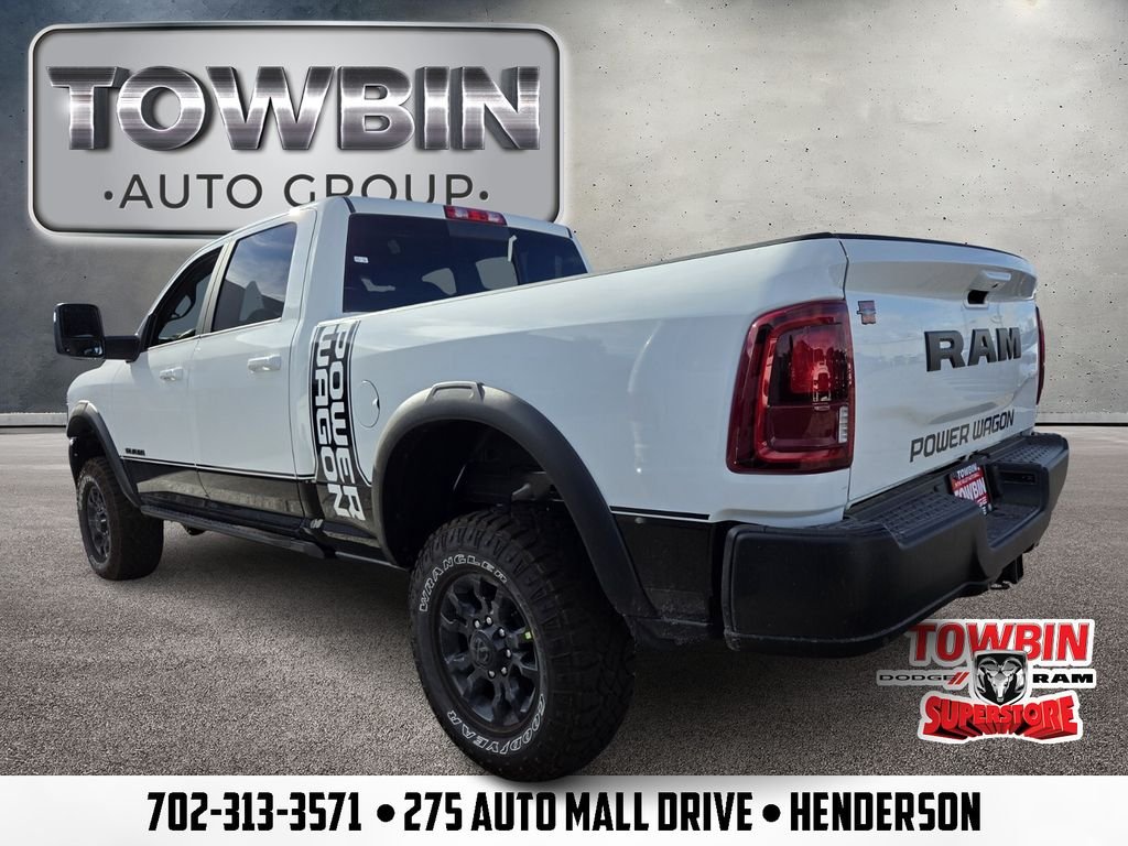 New 2026 Bright White Clear-Coat Exterior Paint RAM Power Wagon image 4