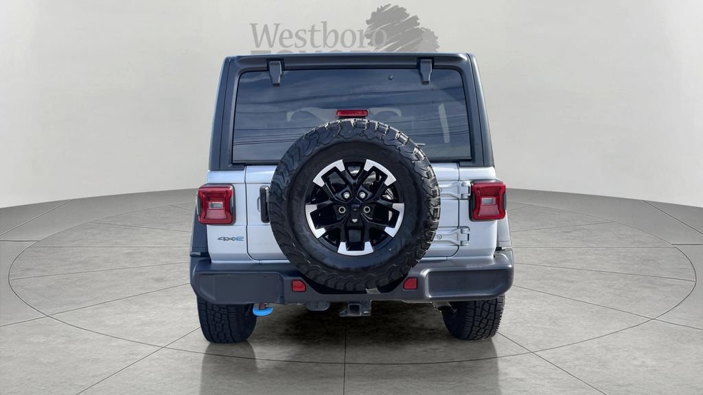 Used 2024 Silver Jeep Rubicon 4xe image 6