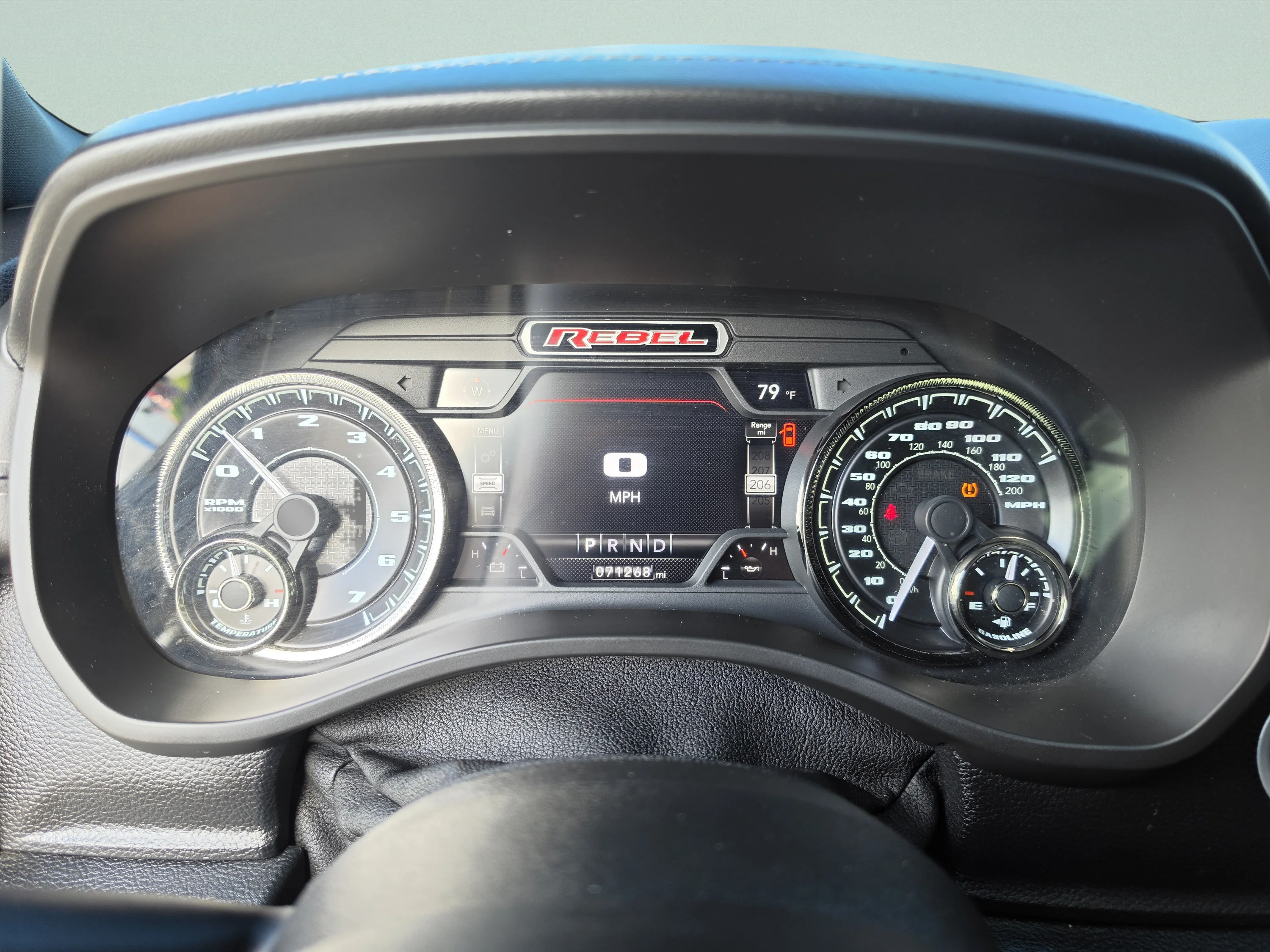 Used 2021 Diamond Black Crystal Pearlcoat Ram Rebel image 40