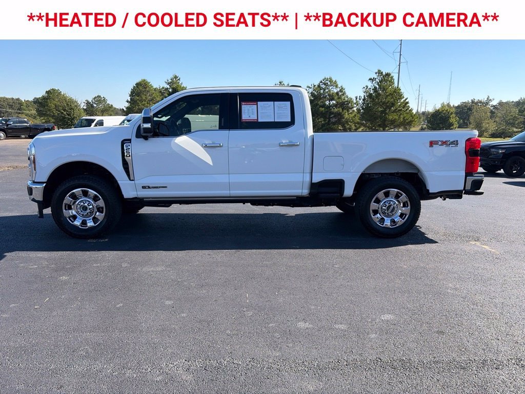 Used 2024 Oxford White Ford Lariat image 5