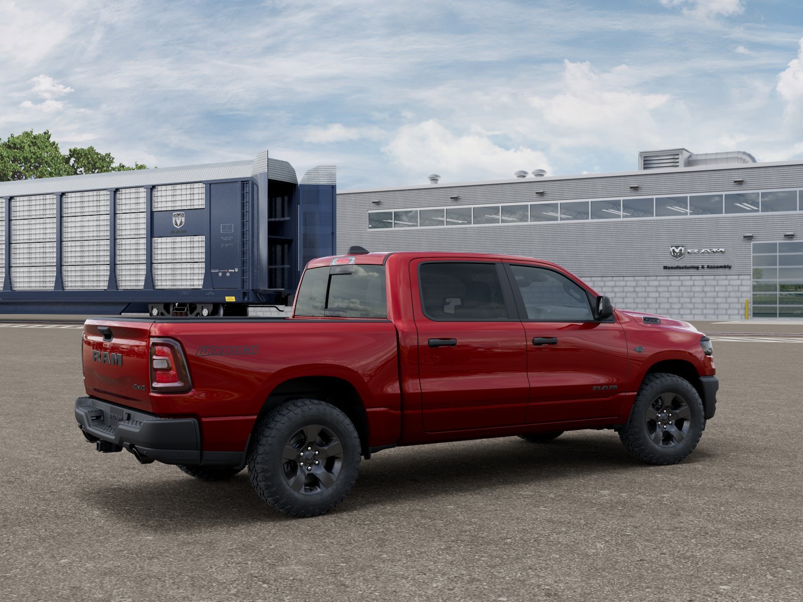 New 2027 Molten Red Pearl-Coat Exterior Paint RAM  image 2