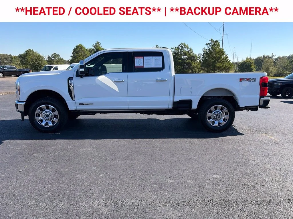 Used 2024 Oxford White Ford Lariat image 5