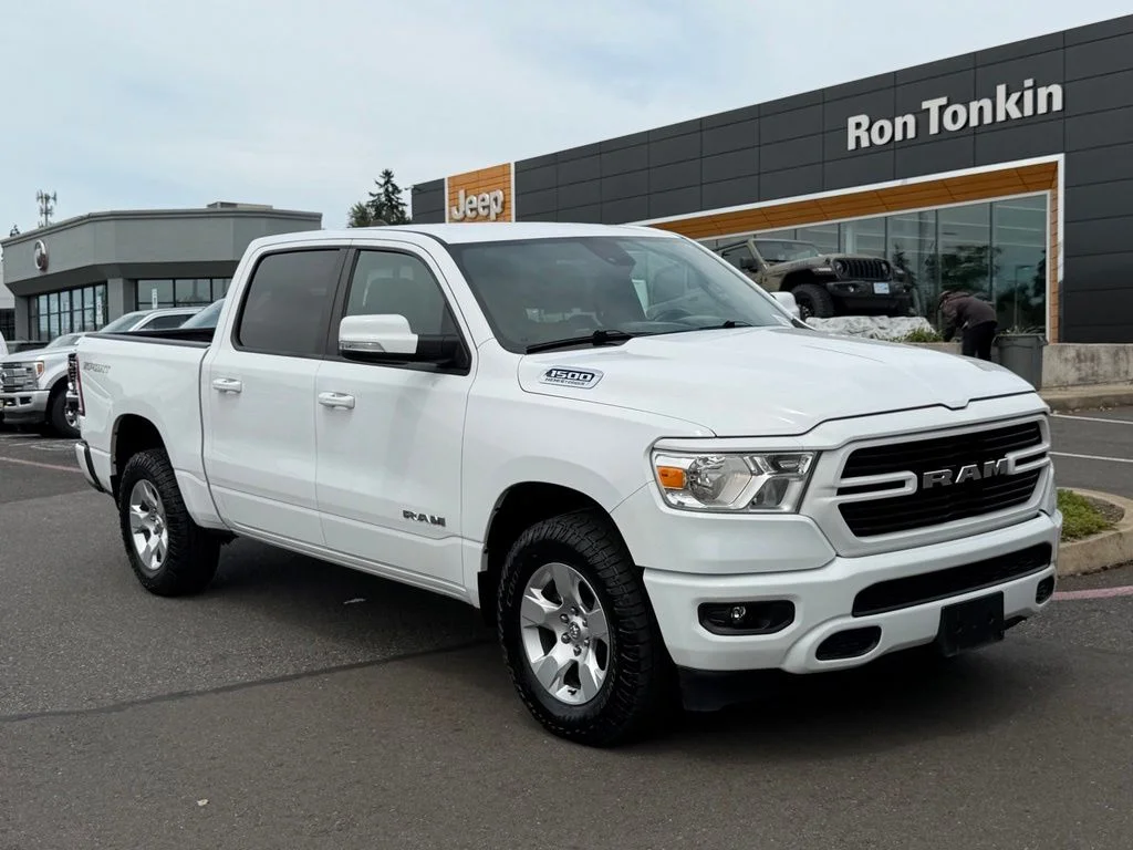 Used 2021 Bright White Clearcoat Ram Big Horn/Lone Star image 2