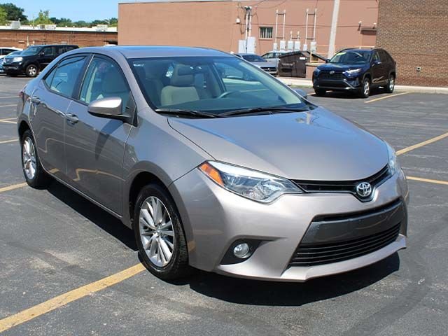 Used 2015 Brown Sugar Metallic Toyota LE Plus image 4