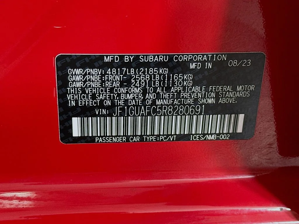 Used 2024 Red Subaru Sport image 38