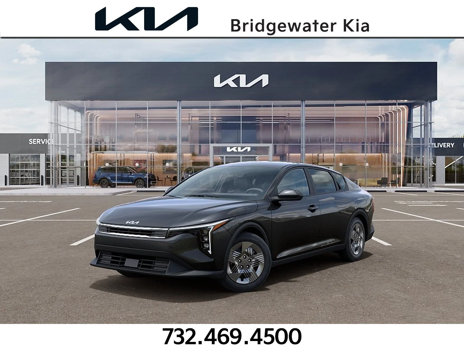 New 2026 Interstellar Gray Kia LX image 1