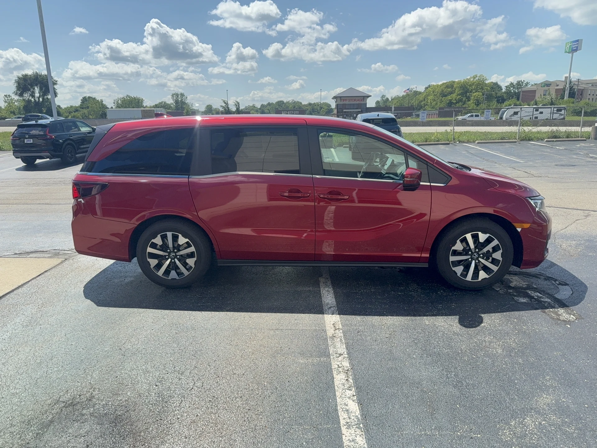 New 2026 Radiant Red Metallic II Honda EX-L image 4