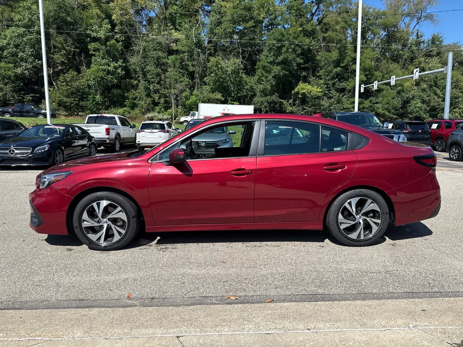 Certified Used 2025 Crimson Red Pearl Subaru Premium image 6