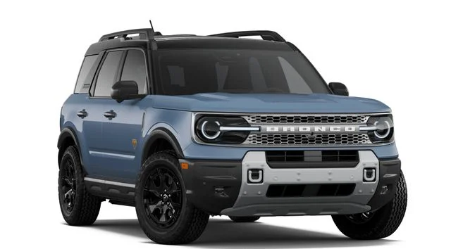 New 2026 Azure Gray Metallic Tri-Coat Ford Badlands image 4