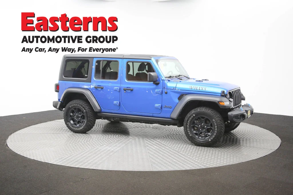 Used 2023 Blue Jeep Willys 4xe image 43