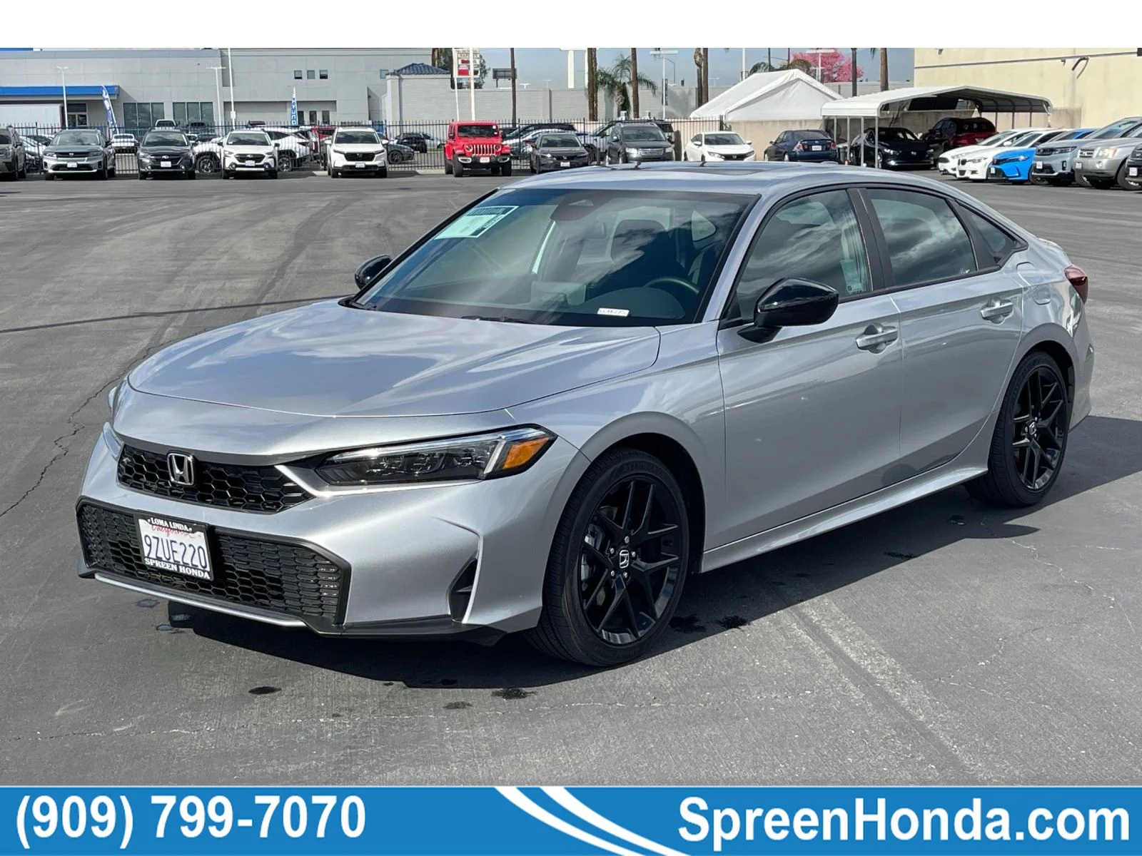 Used 2026 Solar Silver Metallic Honda Sport image 1