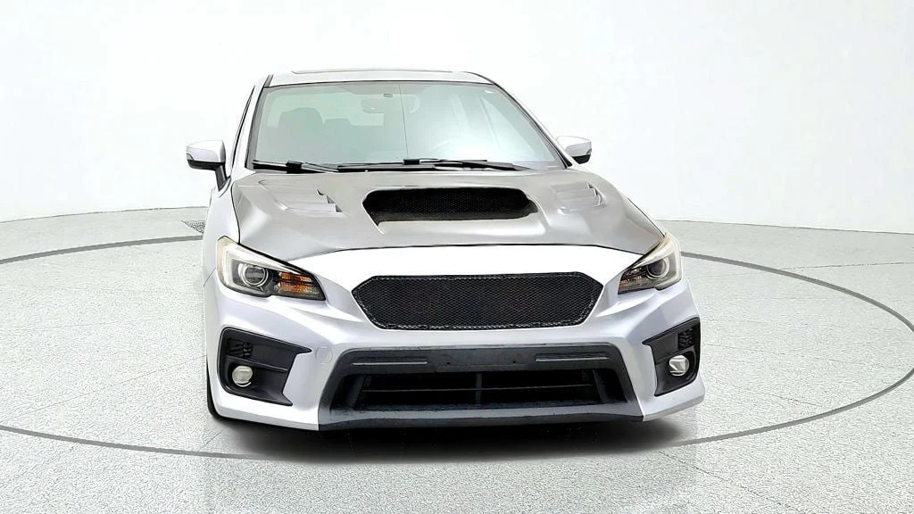Used 2018 Ice Silver Metallic Subaru Limited 6-Speed w/ Navigation, Harman/Kardon & STI Shifter image 2