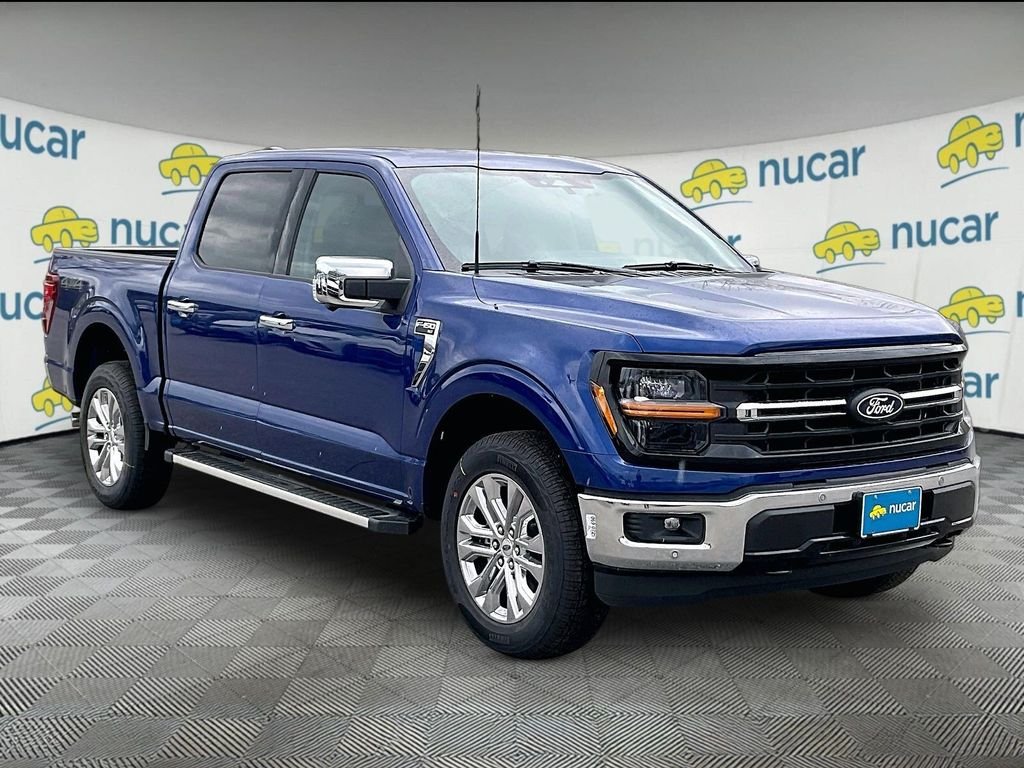 New 2026 Blue Metallic Ford XLT image 1