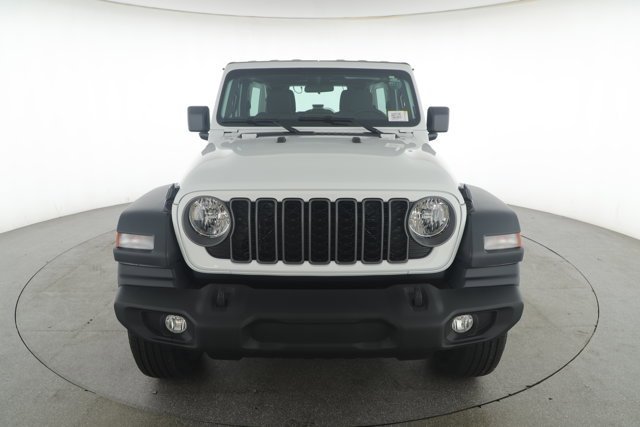 New 2026 Bright White Clear-Coat Exterior Paint Jeep Sport image 2