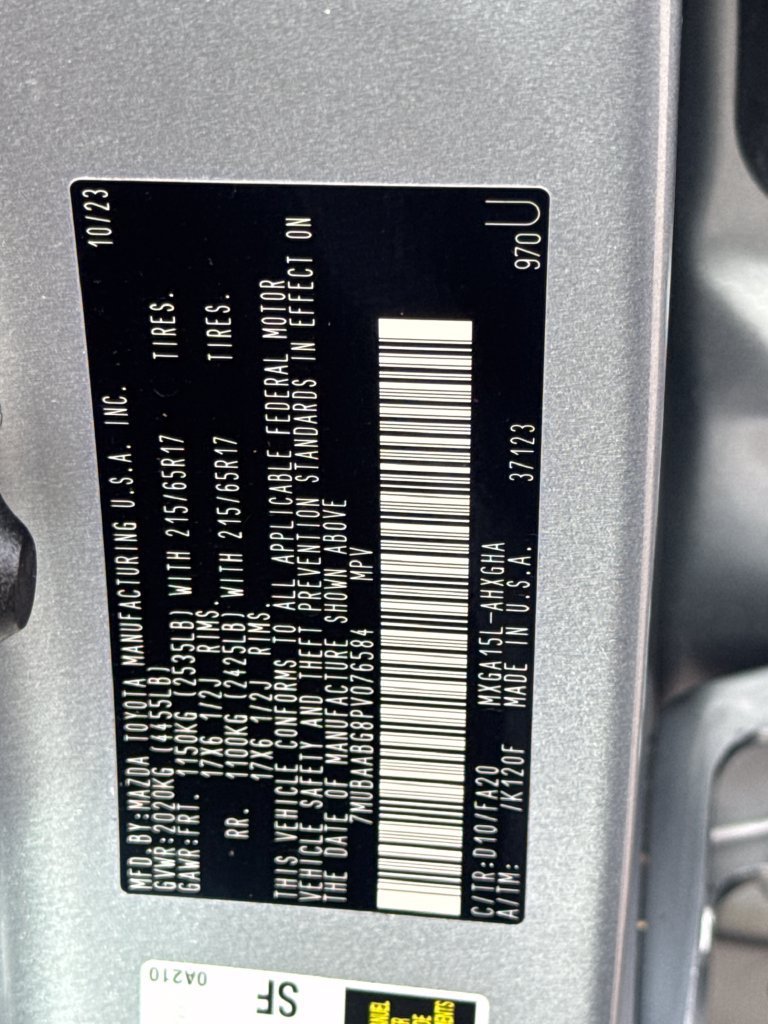 Used 2023 Silver Toyota LE image 48