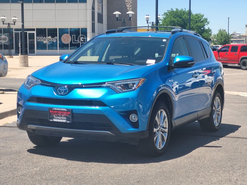 Used 2018 Blue Toyota Limited image 8