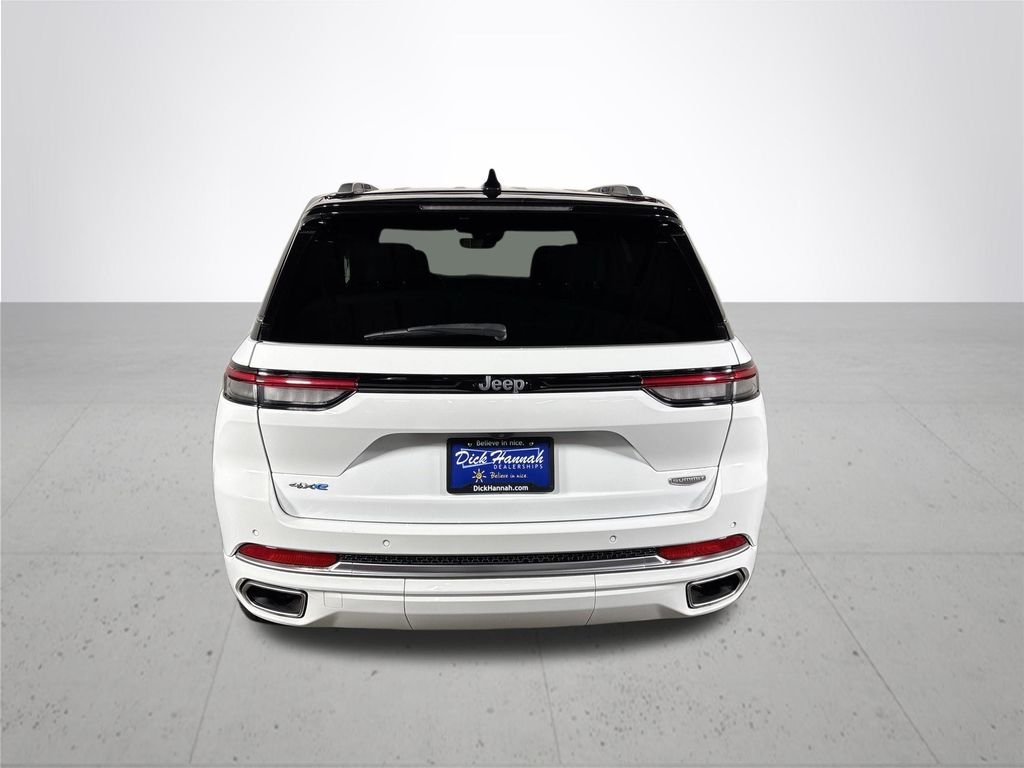 Used 2022 White Jeep Summit Reserve 4xe image 7