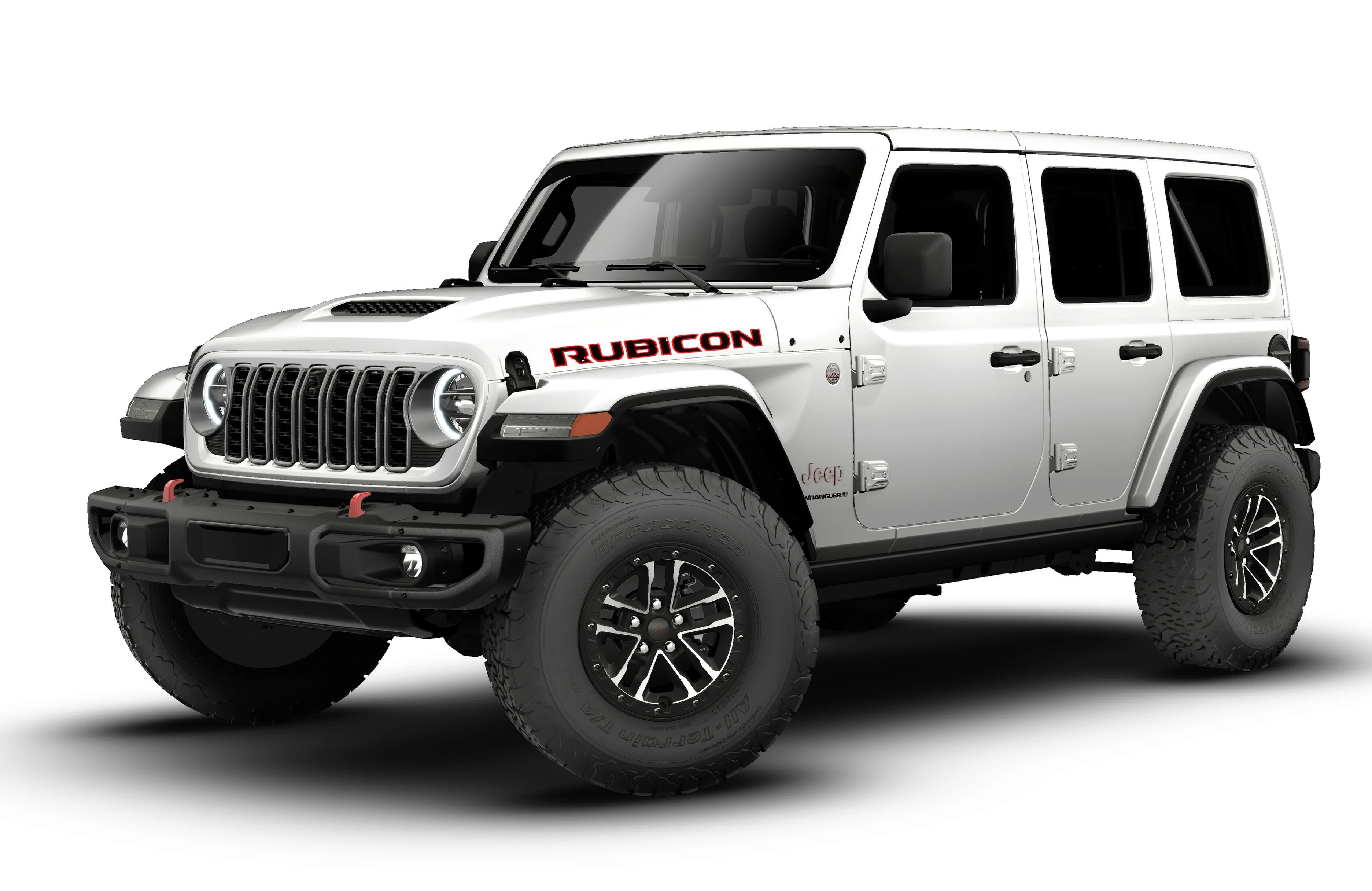 New 2026 Bright White Clear-Coat Exterior Paint Jeep  image 13