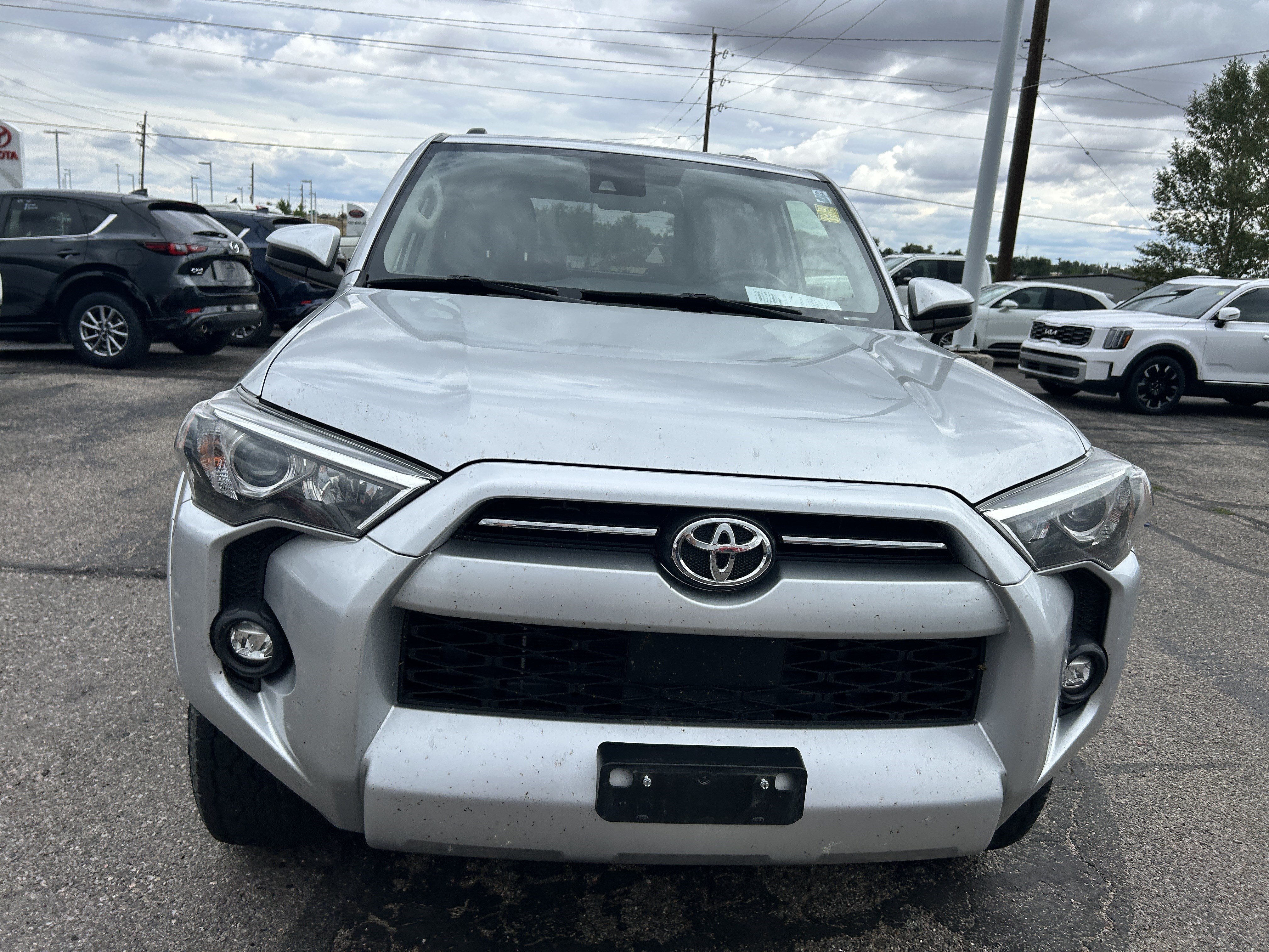 Used 2021 Classic Silver Metallic Toyota SR5 image 8