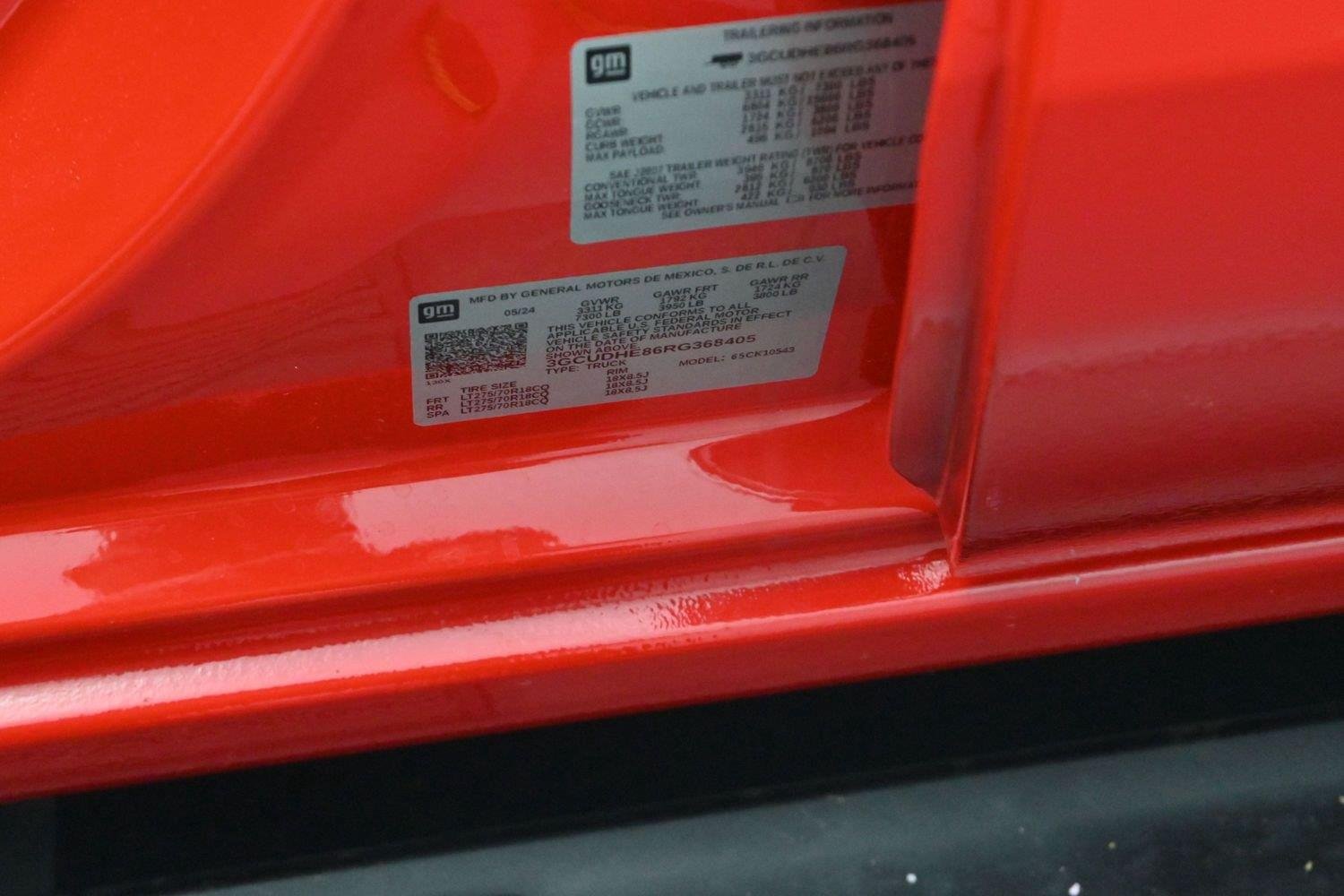 Used 2024 Red Hot Chevrolet ZR2 image 41