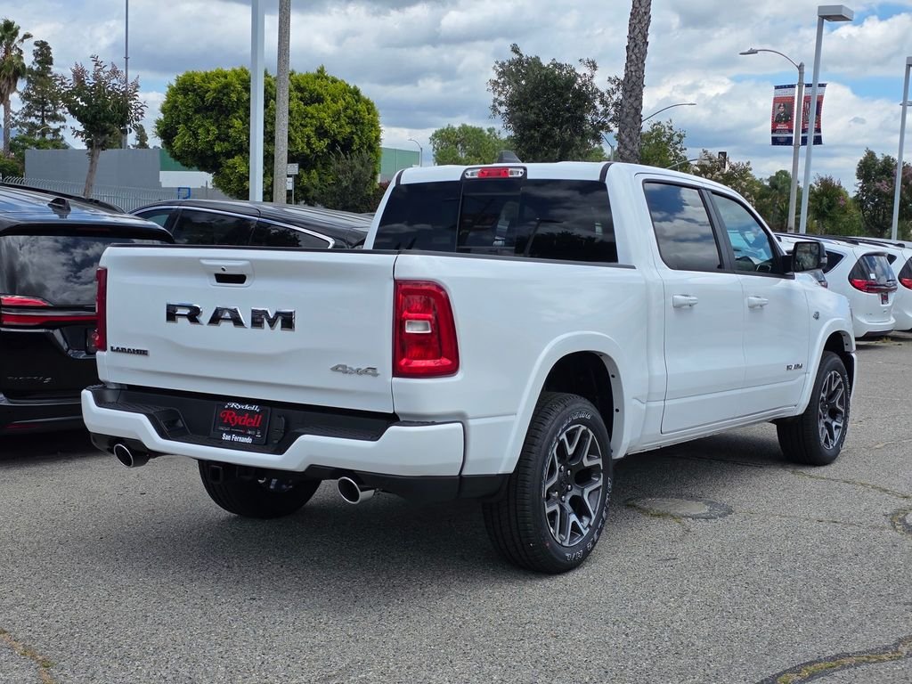 New 2026 Bright White Clear-Coat Exterior Paint RAM Laramie image 4