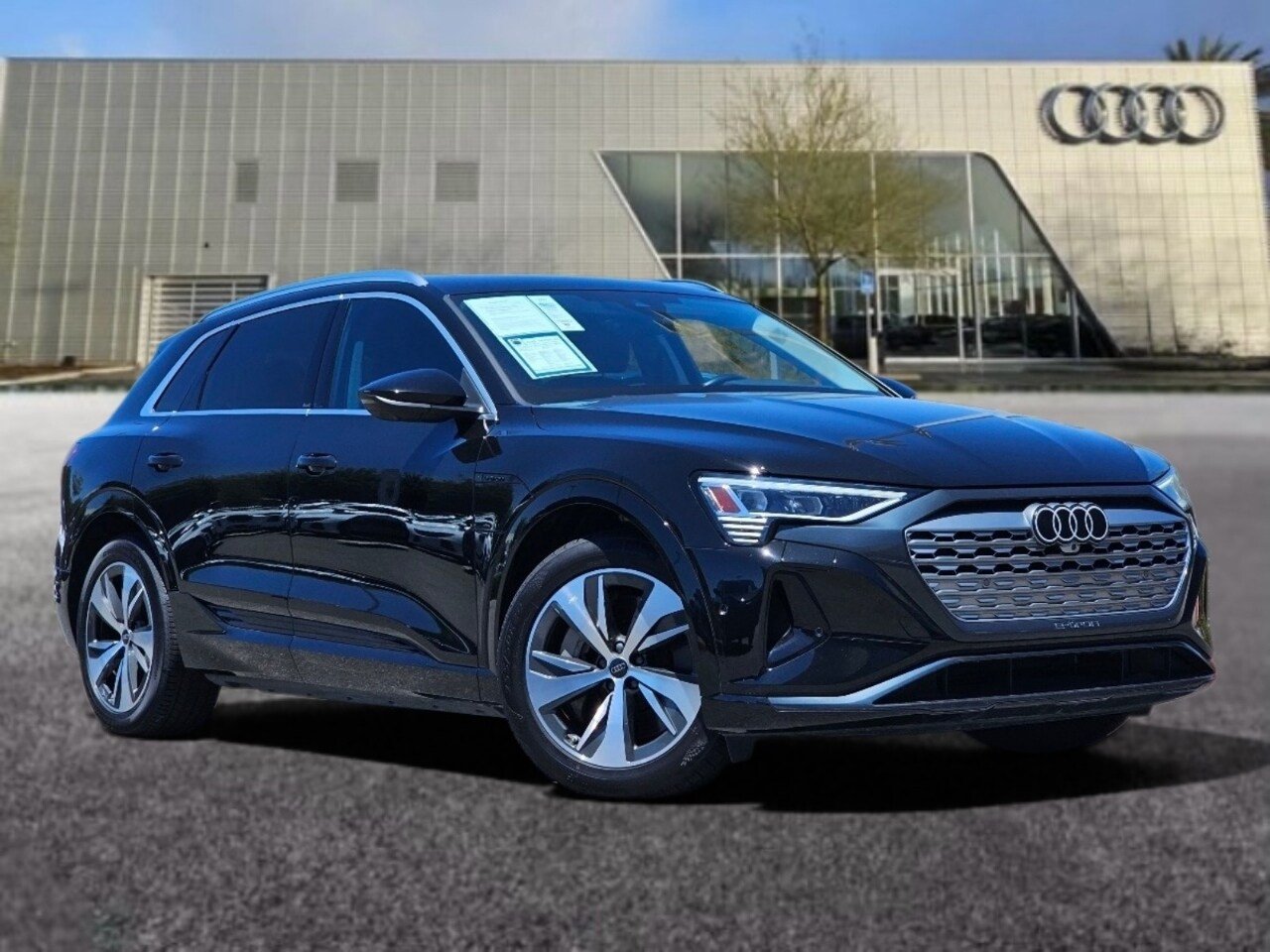 Used 2024 Mythos Black Metallic Audi Premium Plus image 1