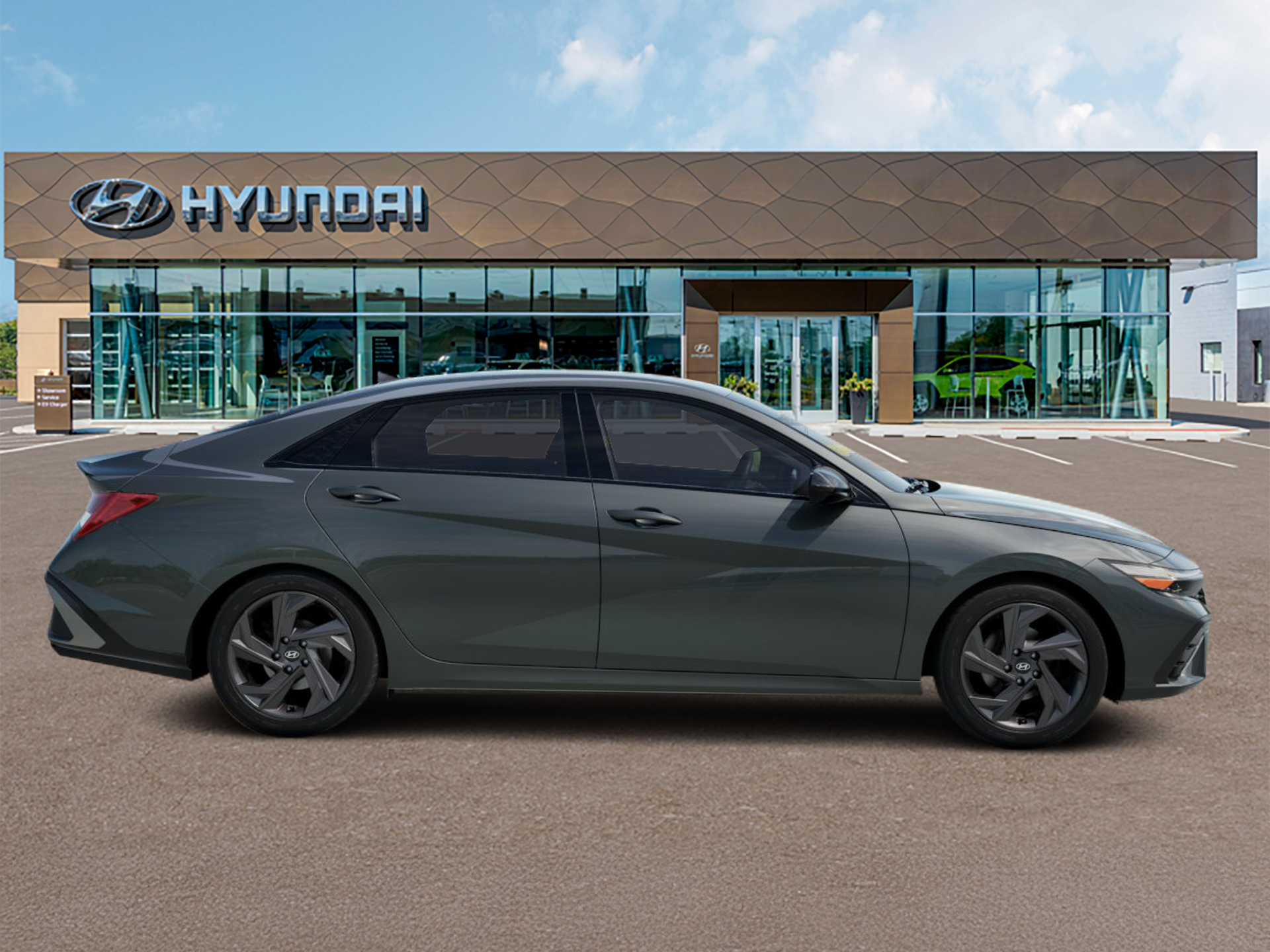 New 2026 Amazon Gray Hyundai SEL Sport Plus image 6