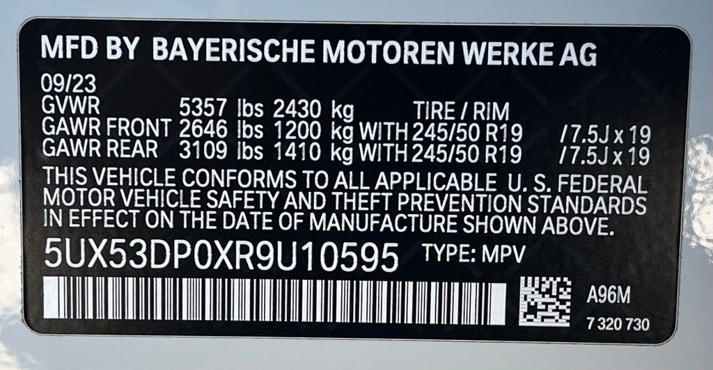 Certified Used 2024 Mineral White Metallic BMW xDrive30i image 43