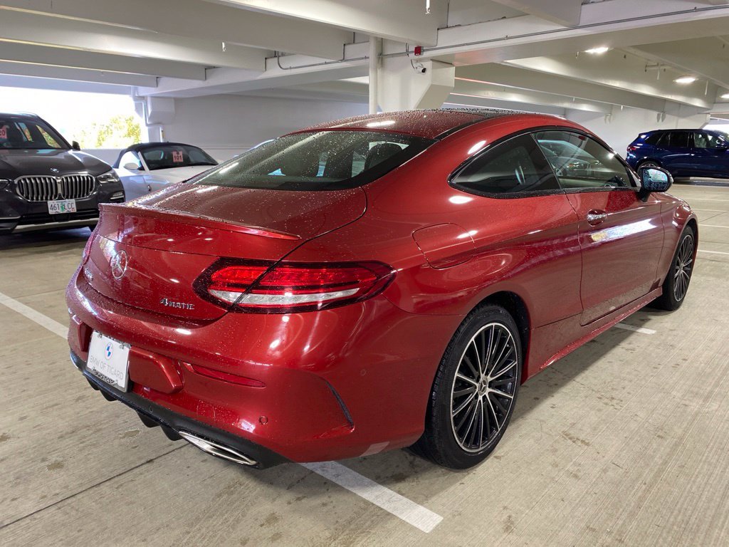 Used 2021 designo Cardinal Red Metallic Mercedes-Benz C 300 image 7