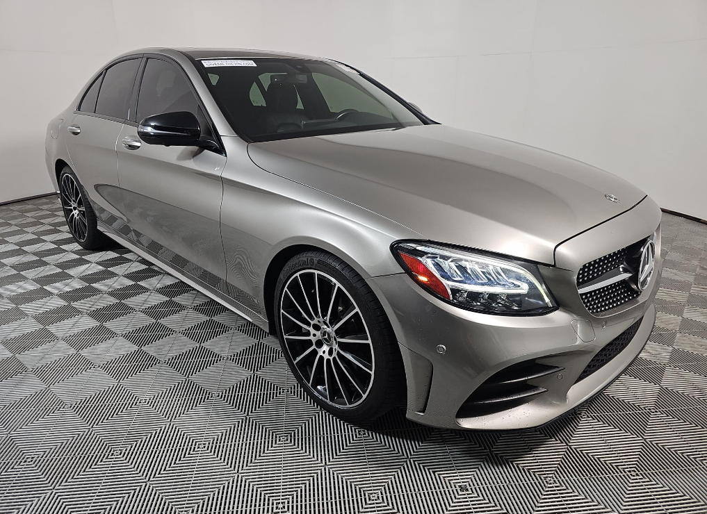 Used 2020 Mojave Silver Metallic Mercedes-Benz C 300 image 2