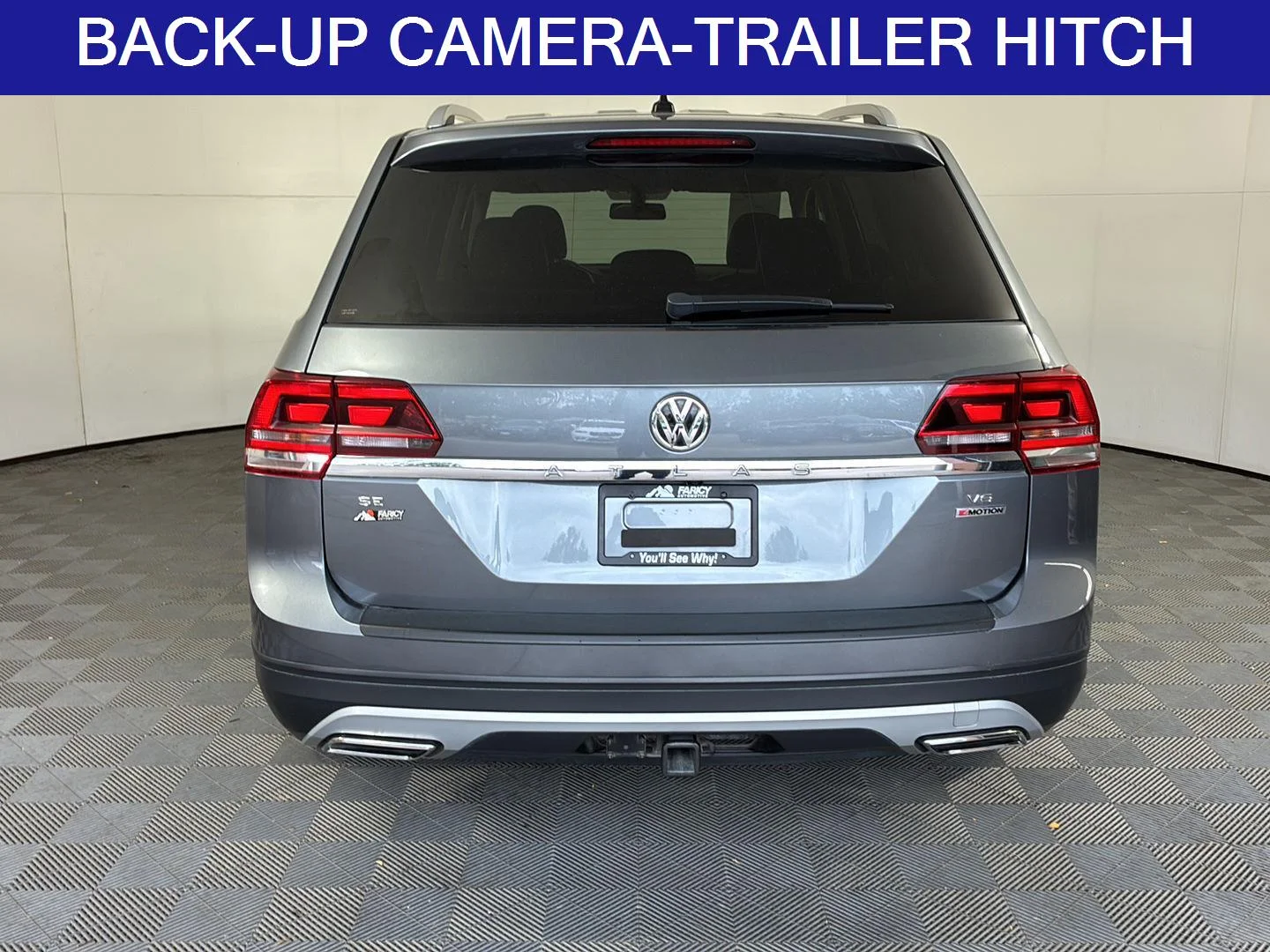Used 2019 Platinum Gray Metallic Volkswagen 3.6L V6 SE image 6