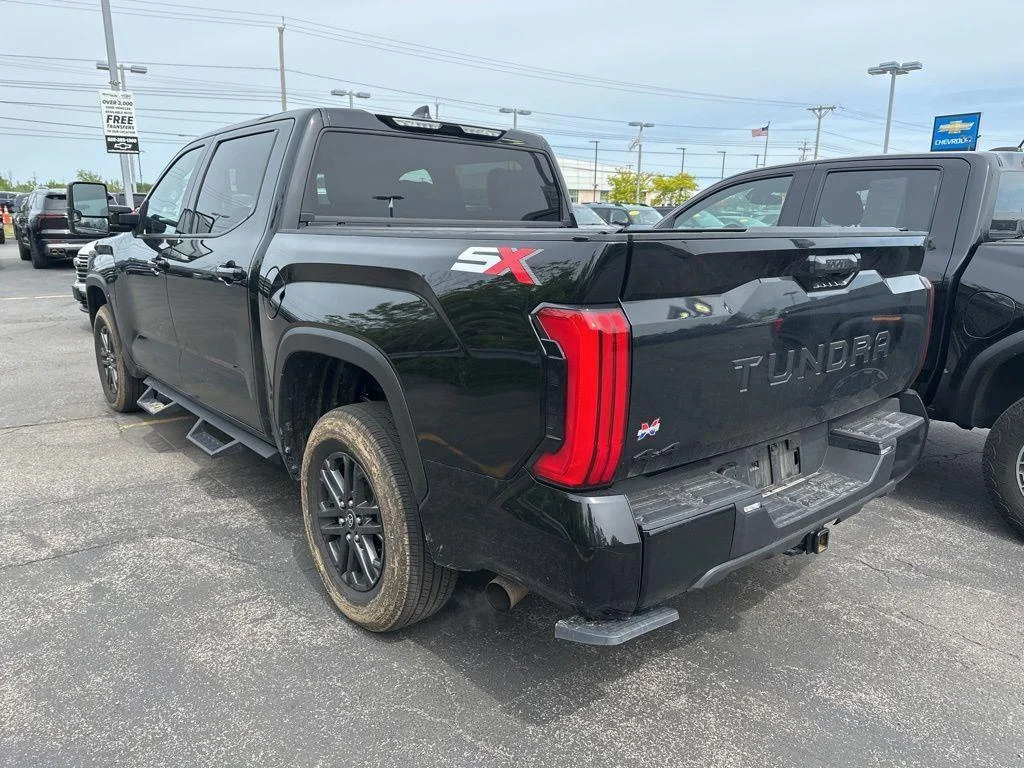 Used 2025 Midnight Black Metallic Toyota SR5 image 4