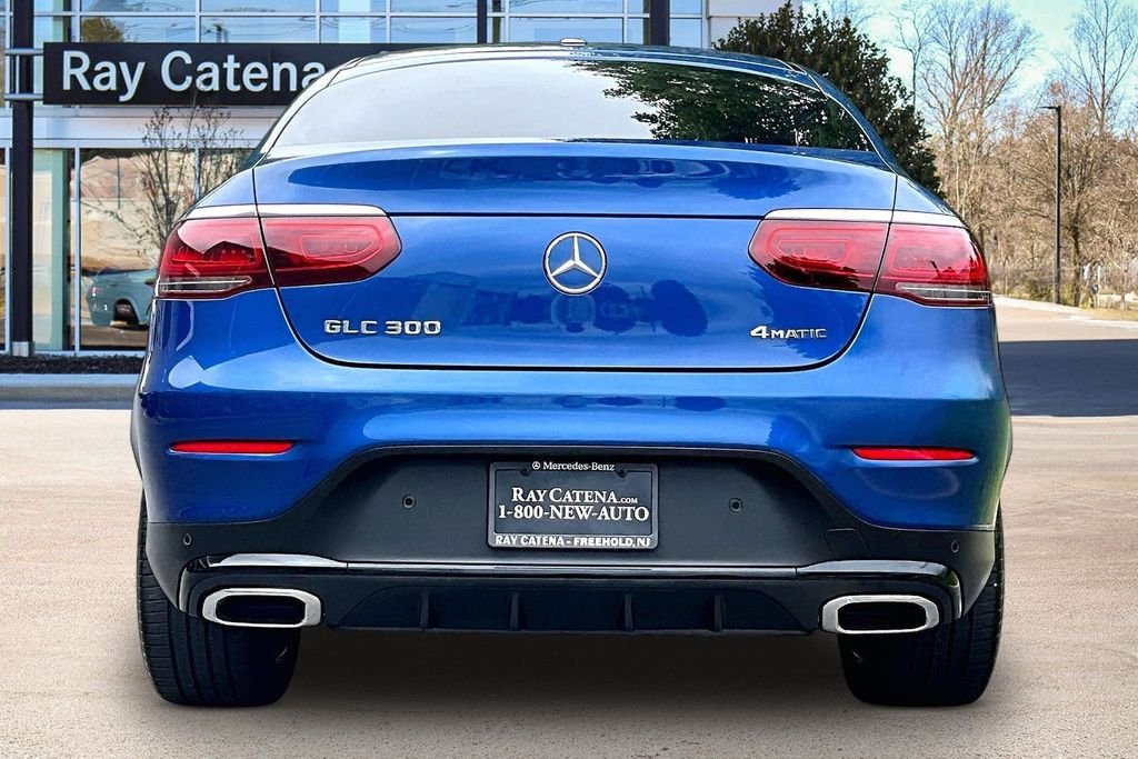 Certified Used 2023 Blue Mercedes-Benz GLC 300 Coupe image 4