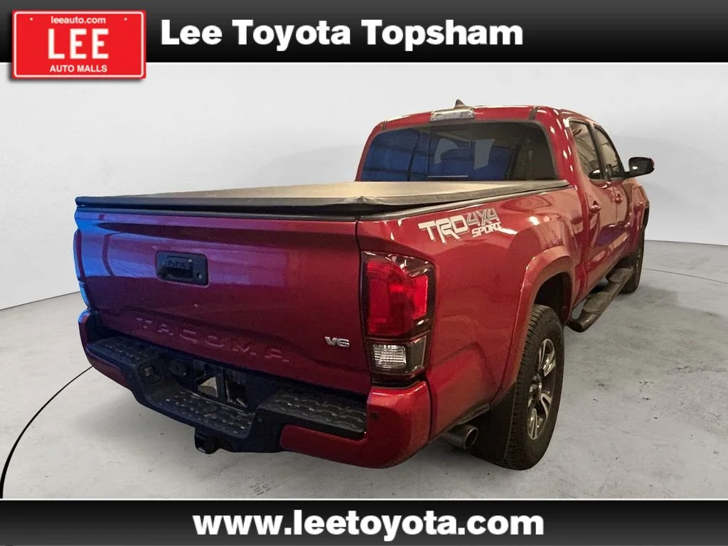 Used 2019 Barcelona Red Metallic Toyota TRD Sport image 5