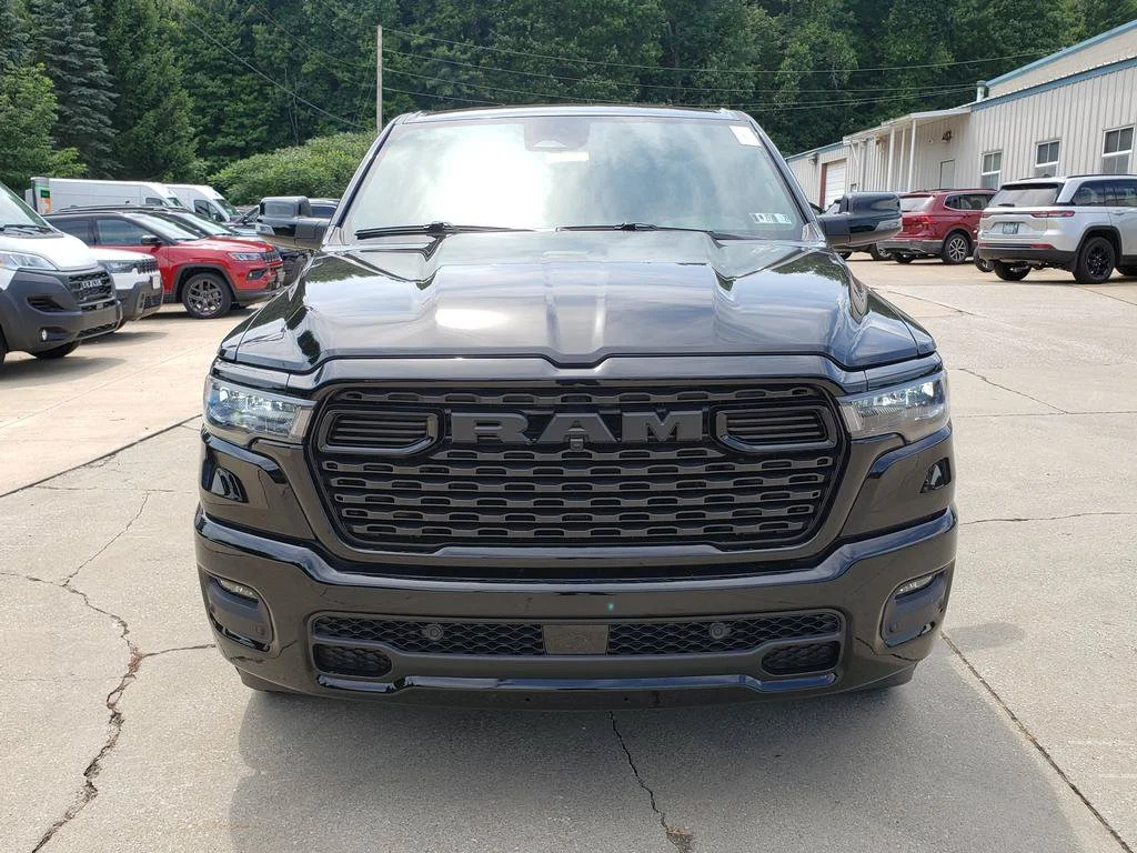 New 2026 Diamond Black Crystal Pearlcoat RAM Big Horn image 8