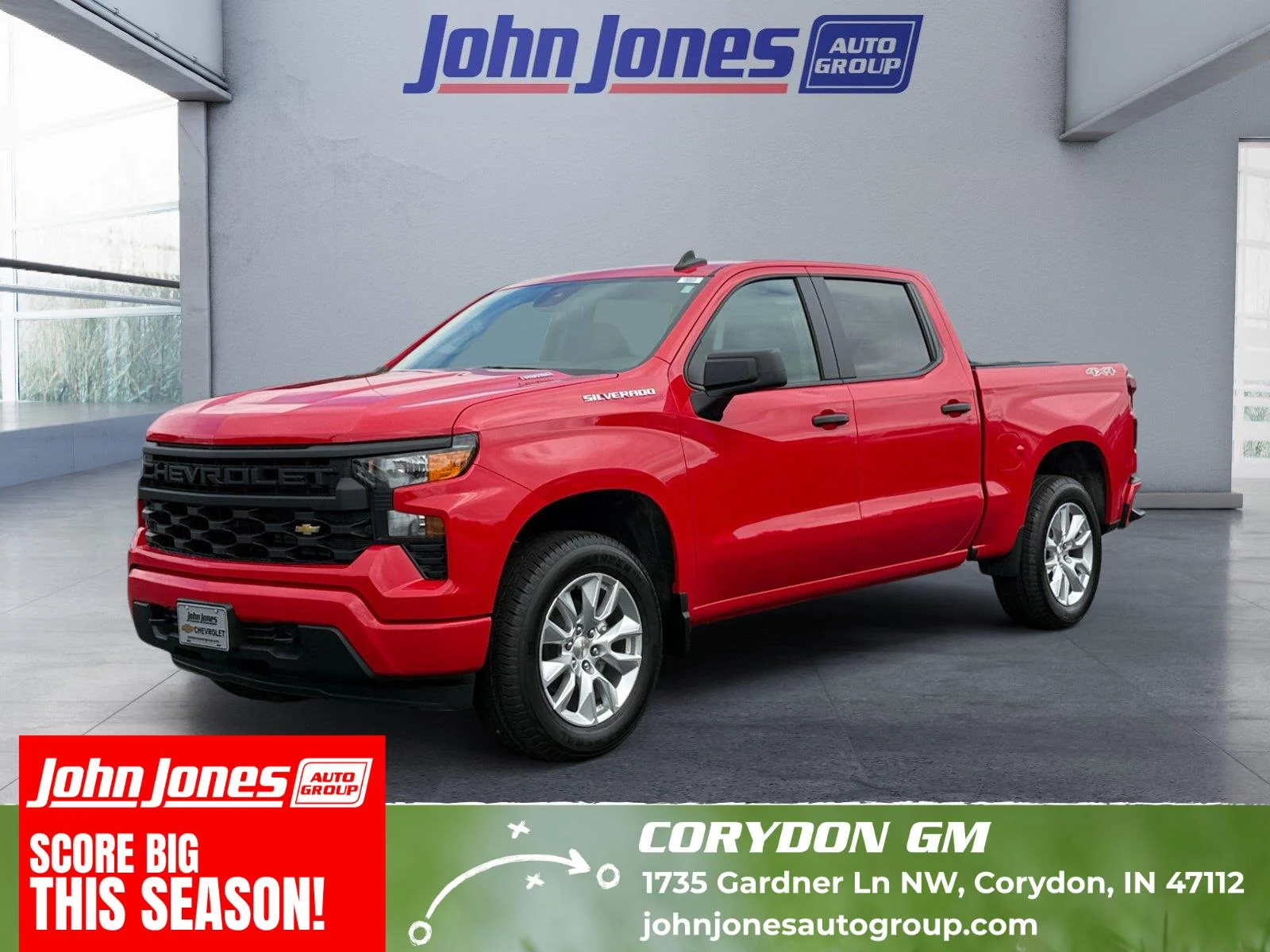 New 2026 Red Hot Chevrolet Custom image 1