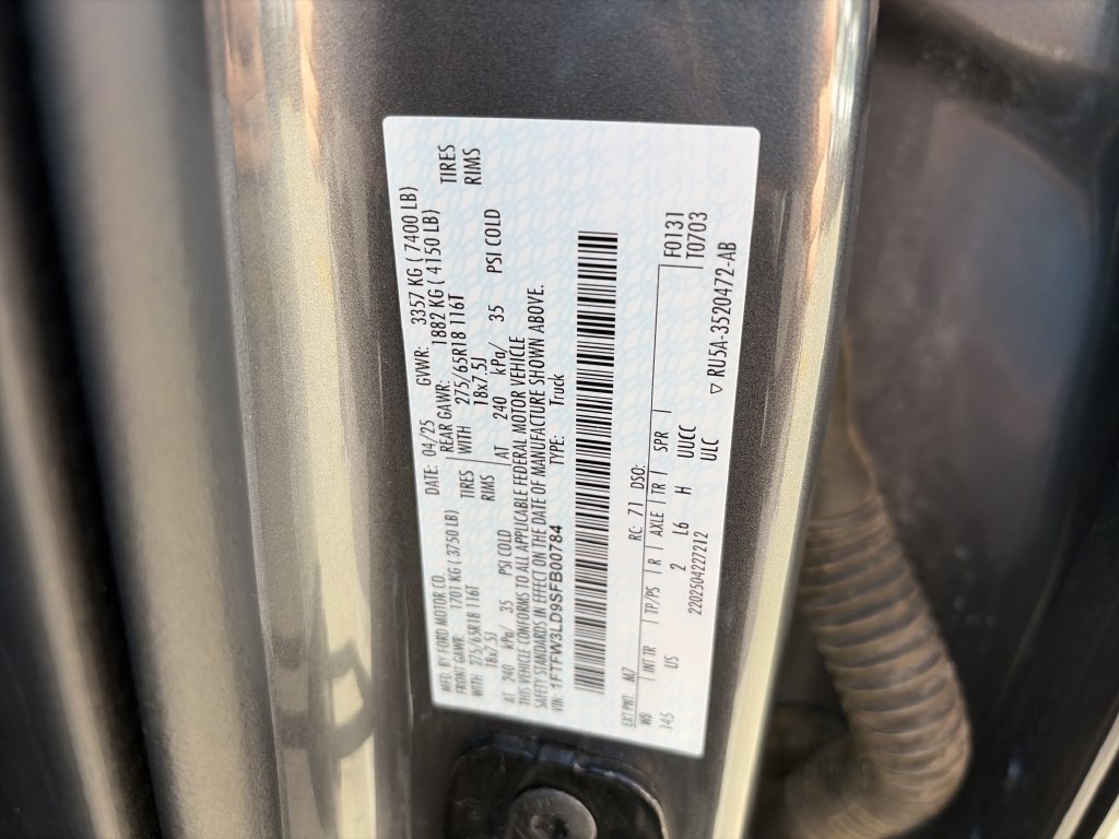 Certified Used 2025 Gray Metallic Ford XLT image 35