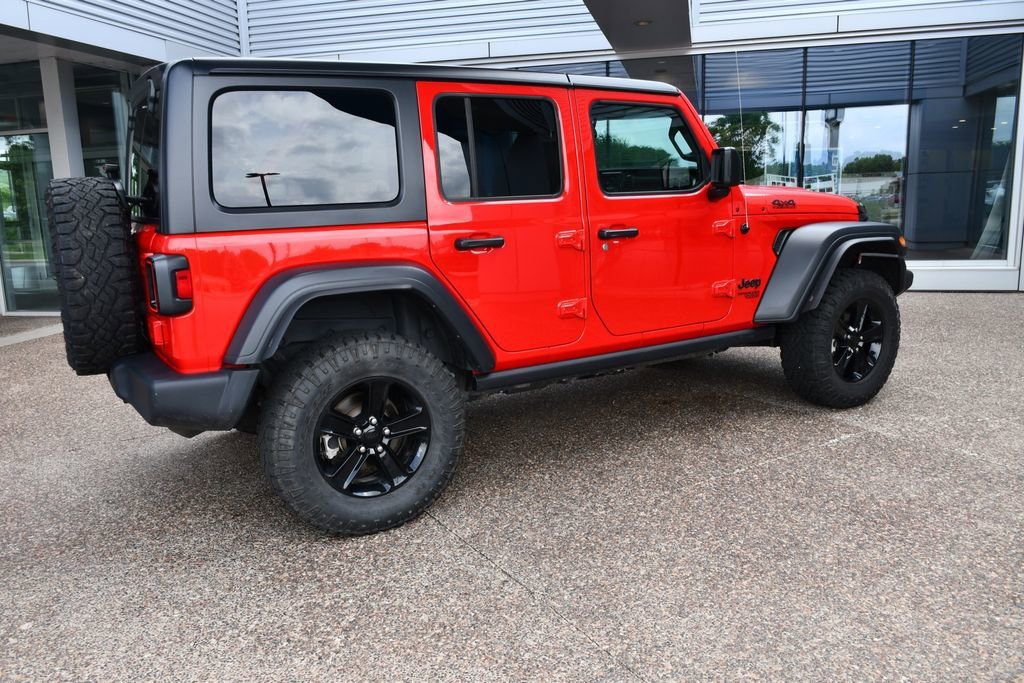 Used 2021 Red Jeep Unlimited Sport S image 8