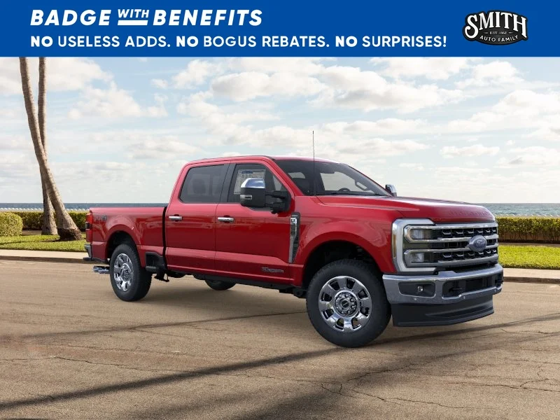 New 2026 Ruby Red Metallic Tinted Clearcoat Ford F-250® Lariat® image 8